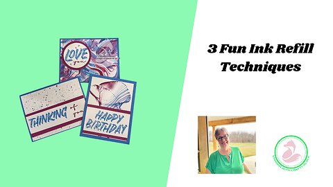 3 Wildly Fun Ink Refill Techniques for Messy & Magical Backgrounds