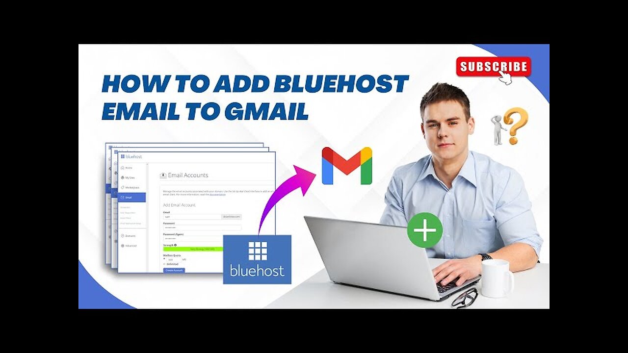 How to Add Bluehost Email to Gmail?