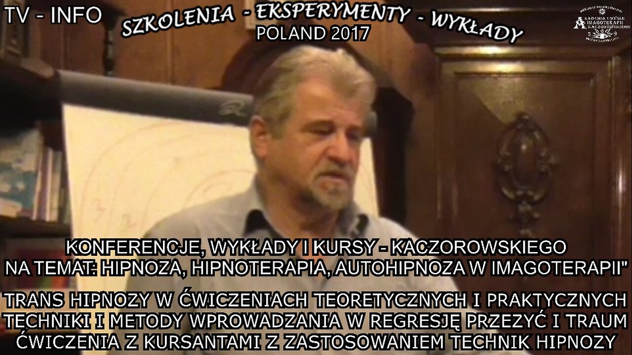 TRANS HIPNOZY W ĆWICZENIACH TEORETYCZNYCH I PRAKTYCZNYCH. TECHNIKI I METODY WPROWADZANIA W REGRESJĘ PRZEZYĆ I TRAUM.