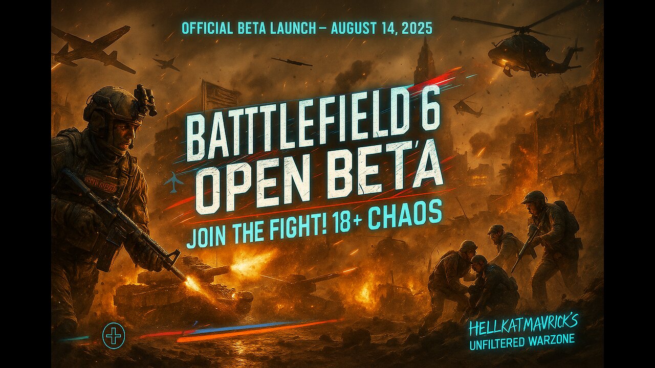 🎮⚡💣 BF6 OPEN BETA: SQUAD UP & DOMINATE! 18+ CHAOS! 🎮⚡💣