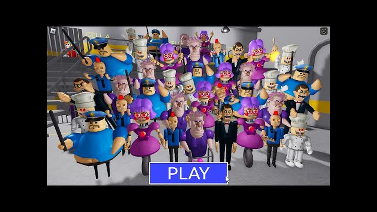 TSUNAMI BARRY'S FAMILY! Walkthrough Full GAMEPLAY #roblox #ScaryObby
