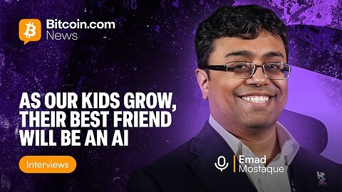 "As our kids grow, their best friend will be an AI."