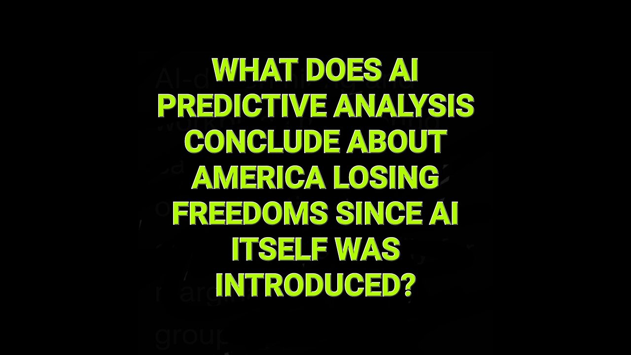 How AI has led to loss of individual freedoms