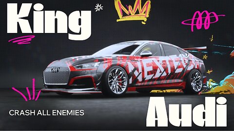 I use the Audi S5 Sportback to fight all enemies | NFS Unbound Gameplay #3