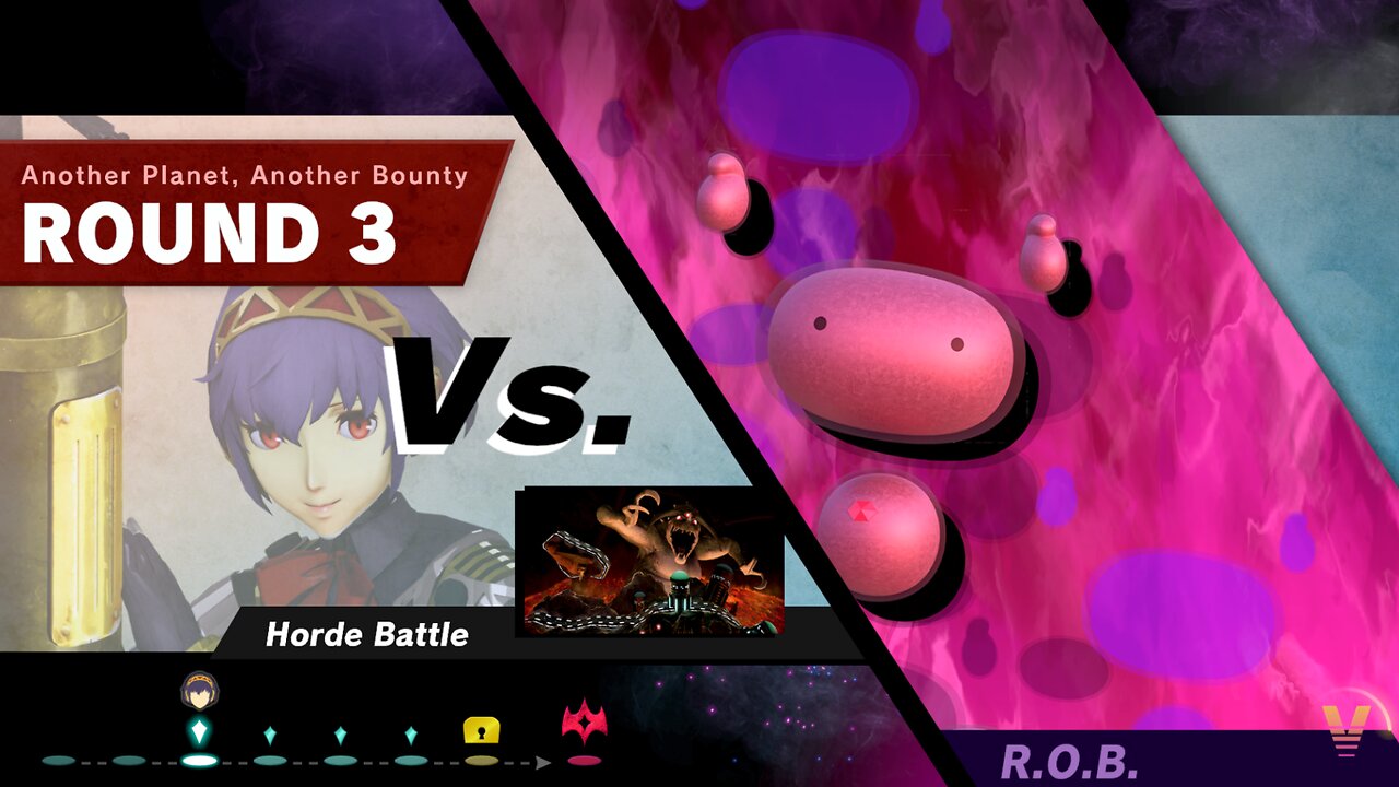 Aigis (Purple Outfit) vs SSBU Classic Mode Quickie [No Deaths] -By 80constant