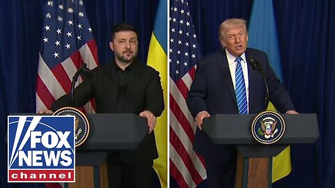 BREAKING: Trump, Zelenskyy discuss Russia-Ukraine peace plan after meeting