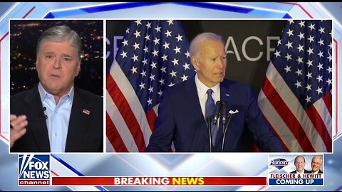 Hannity: Trump Is Working Hard To Clean Up Biden's Mess
