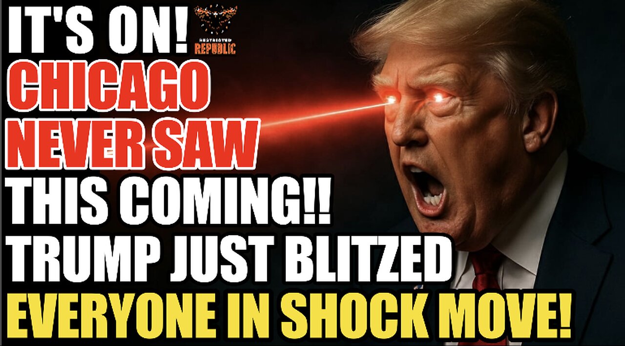 It’s On! Chicago Never Saw This Coming! Trump Just Blitzed Everyone In Shocking Move!