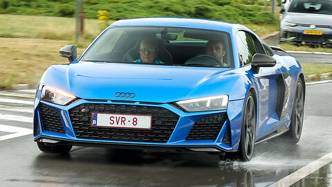 Supercars Accelerating LOUD - Revuelto, SVJ Roadster, 812 GTS, 488 Pista, M3 G80 CS, V8 Vantage