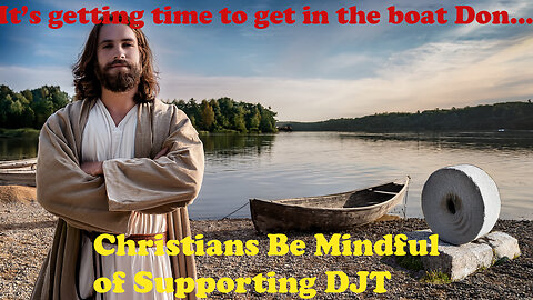 WARNING!: Christians are you still supporting DJT?