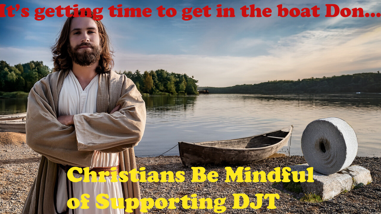 WARNING!: Christians are you still supporting DJT?