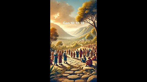 Gen. 10:17-19 #bible #cepher #audiobook #reading #audio