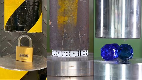 #hydraulic_piston_vs_lock_ASMR🤩