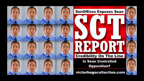SonOfEnos Exposes SGT Report Will Sean Turnbull Choose Ego Over Redemption Or Ruin His Credibility