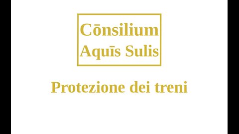 Protezione dei treni (Italiano)