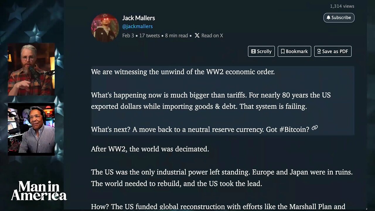 Market Crash, Tariffs, USD Collapse