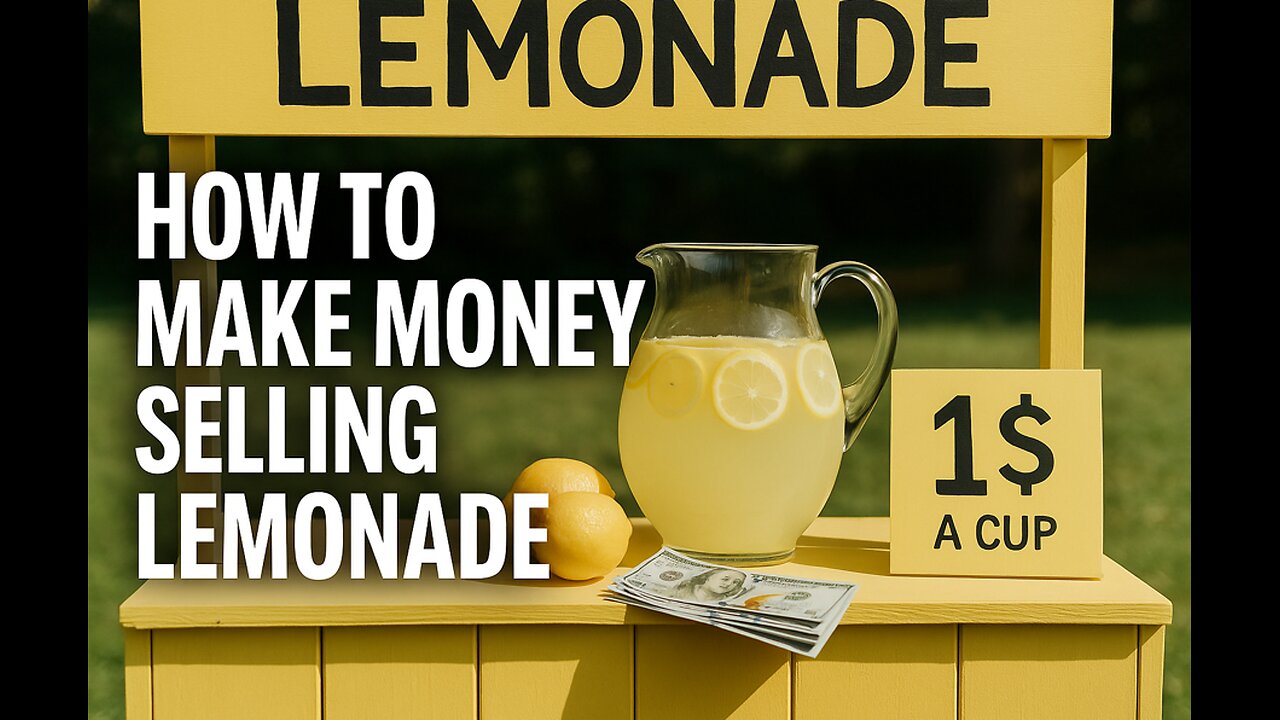 How to start your own lemonade business🔥🍋