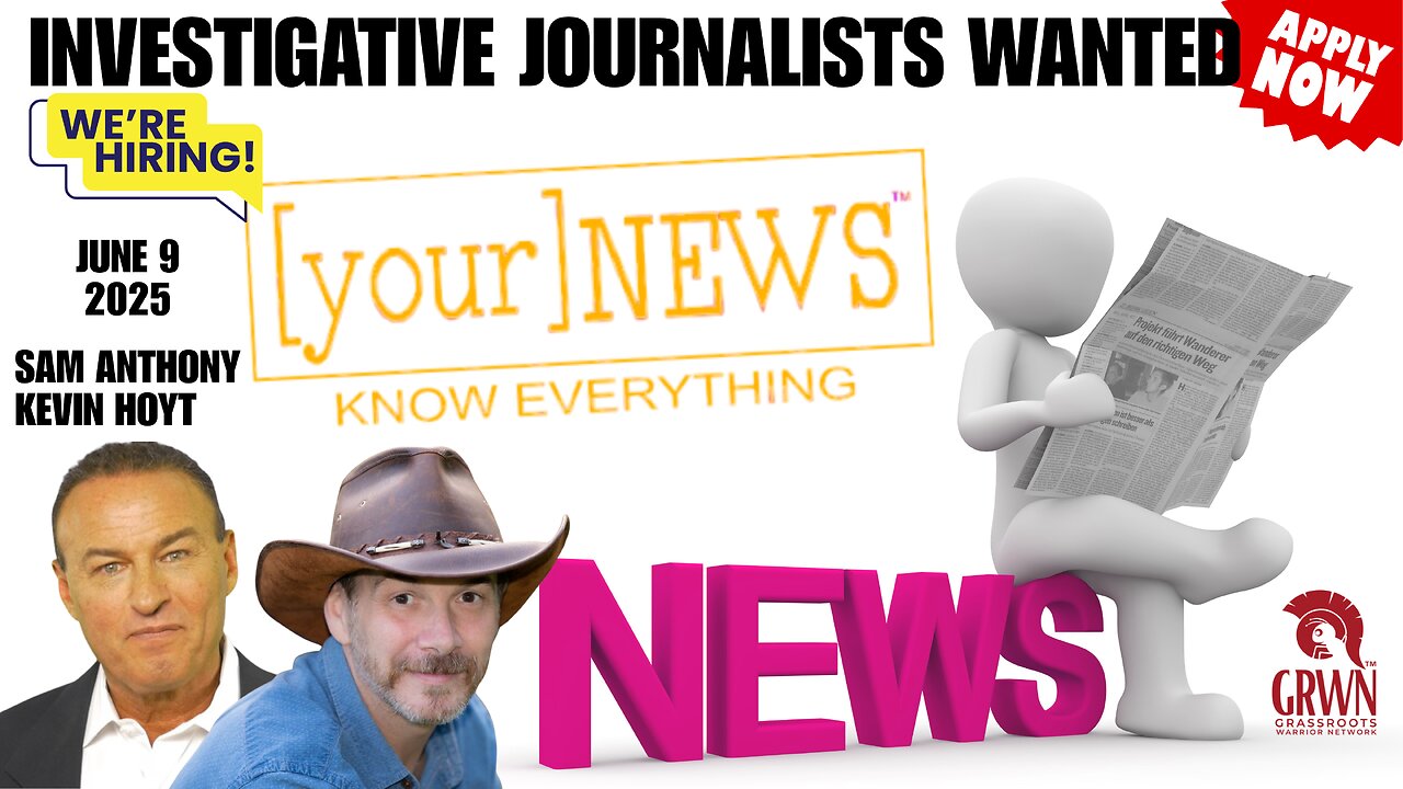 YOUR NEWS -For the people BY the people, the NEW AP - NOW HIRING!