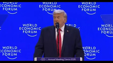 Trump at WEF: U.S. is Booming
