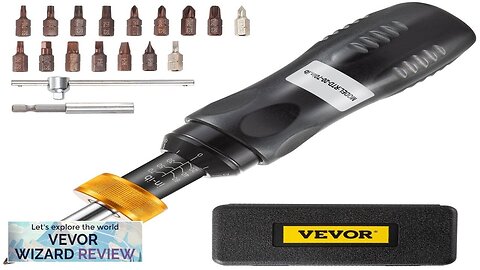 VEVOR Torque Screwdriver 1/4" Drive Screwdriver Torque Wrench Torque Screwdriver Review