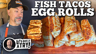 Fish Taco Eggrolls | Blackstone Griddles