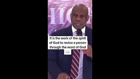 Revival is the work of the spirit through the word of God 🙏