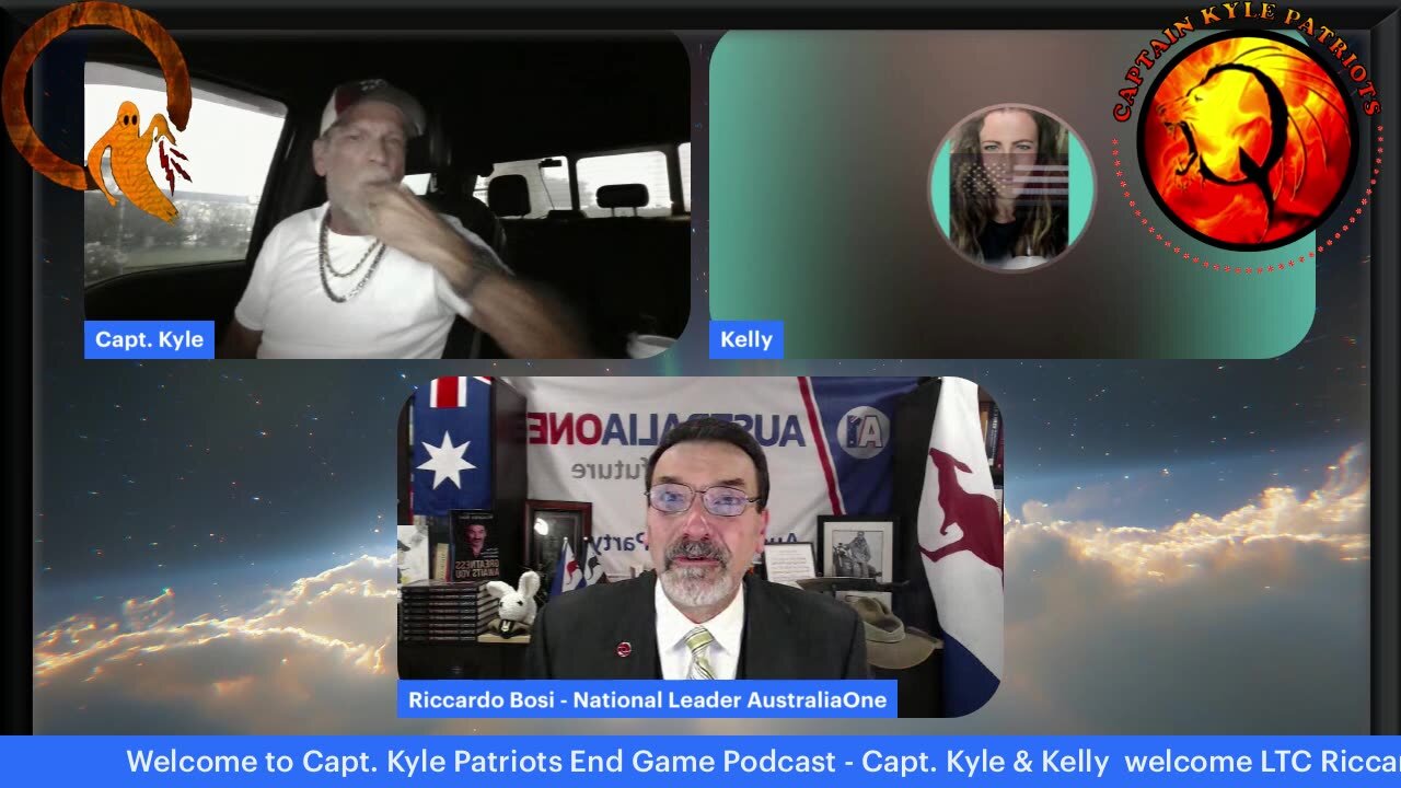 LTC Riccardo Bosi join Capt Kyle & Kelly for our biweekly update