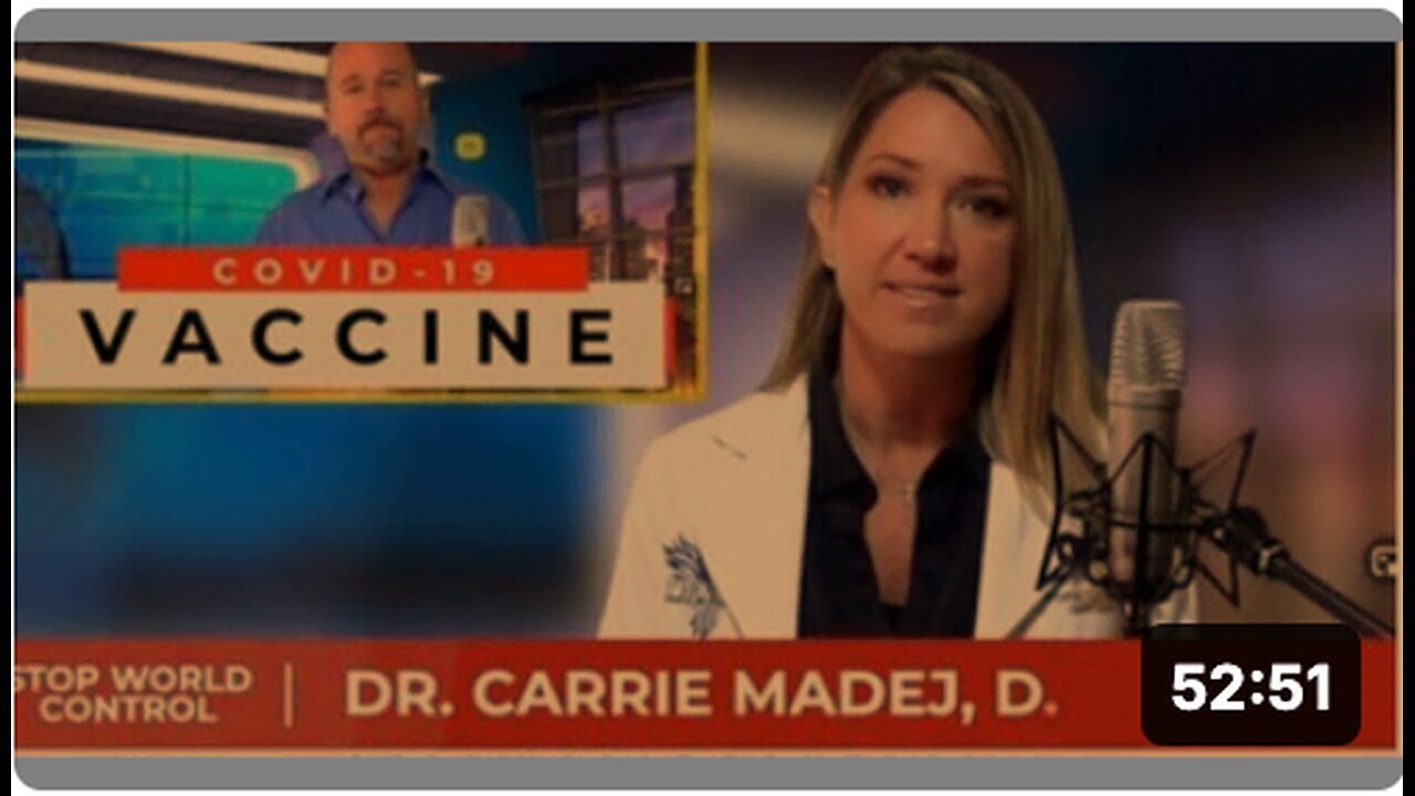 "Dr. Carrie Madej Warns About Potential Risks of COVID-19 Vaccines"