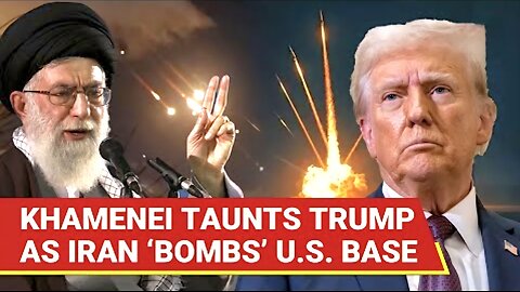 ‘You Harasser, You Can’t…’: Khamenei’s FIRST Response After US Base Attacked In Qatar