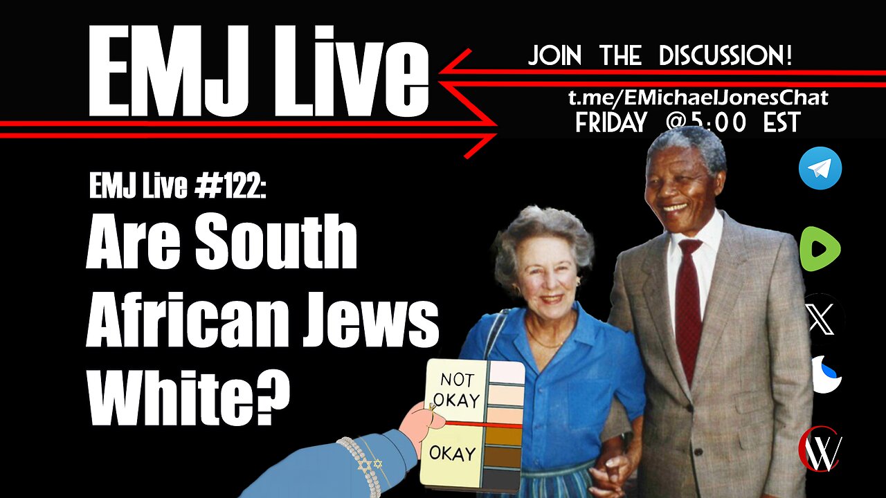 EMJ Live #122: Are South African Jews White?