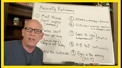 Scott Adams: A Micro Lesson on Reframing Stress and Anxiety [THIS IS YOUR LIFE]