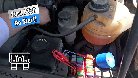 2008 Ford E 350 - No Start! Diag & Repair!