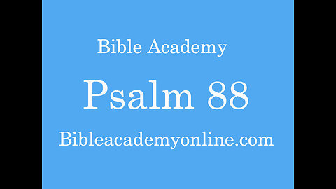 Psalm 88