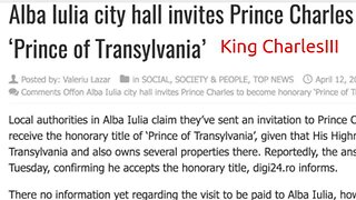 King Charles III: Also Prince of Transylvania: Has Roots to Vlad the Impaler