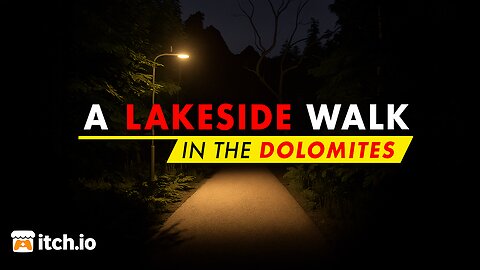 A LAKESIDE WALK IN THE DOLOMITES – Indie Horror Game Showcase | Full Game No Commentary (PC)
