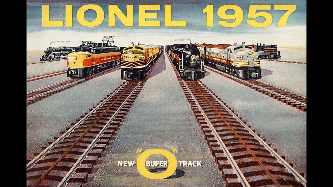 1957 Lionel Train Catalog. When Toys were real.