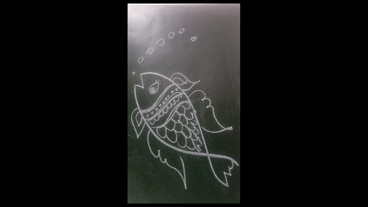 My beautiful fish drawing