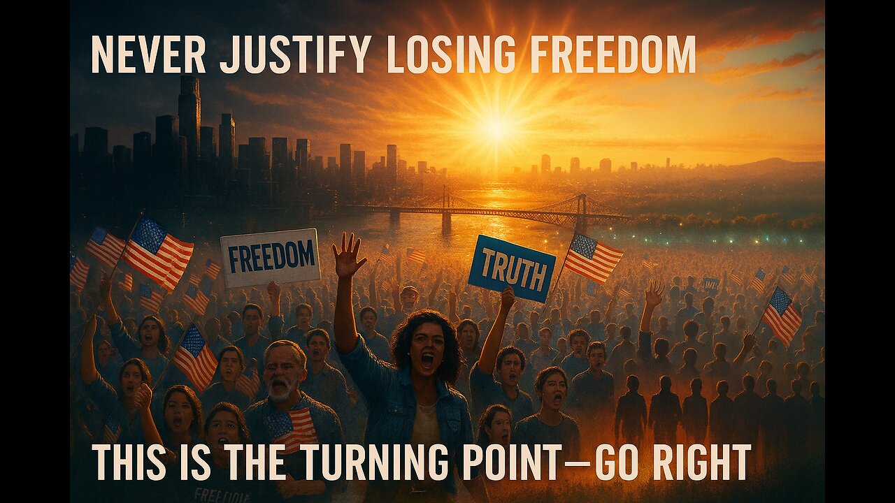 Never Justify Losing Freedom