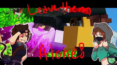 Get Away!! || Grin & Space reacts [Aphmau]