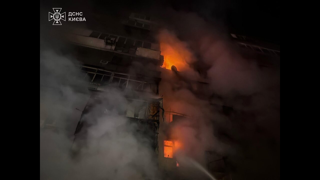 Russia attacked Kyiv overnight.