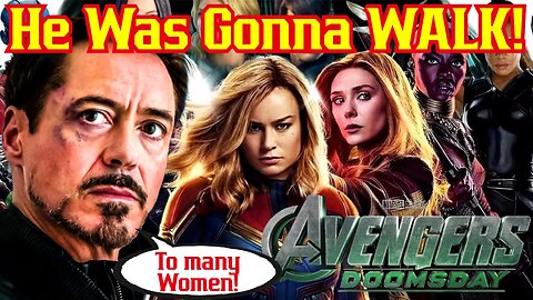 Marvel's Ironman Threatens To QUITE Over Script For Avengers Doomsday! Robert Downey Jr., Deadpool