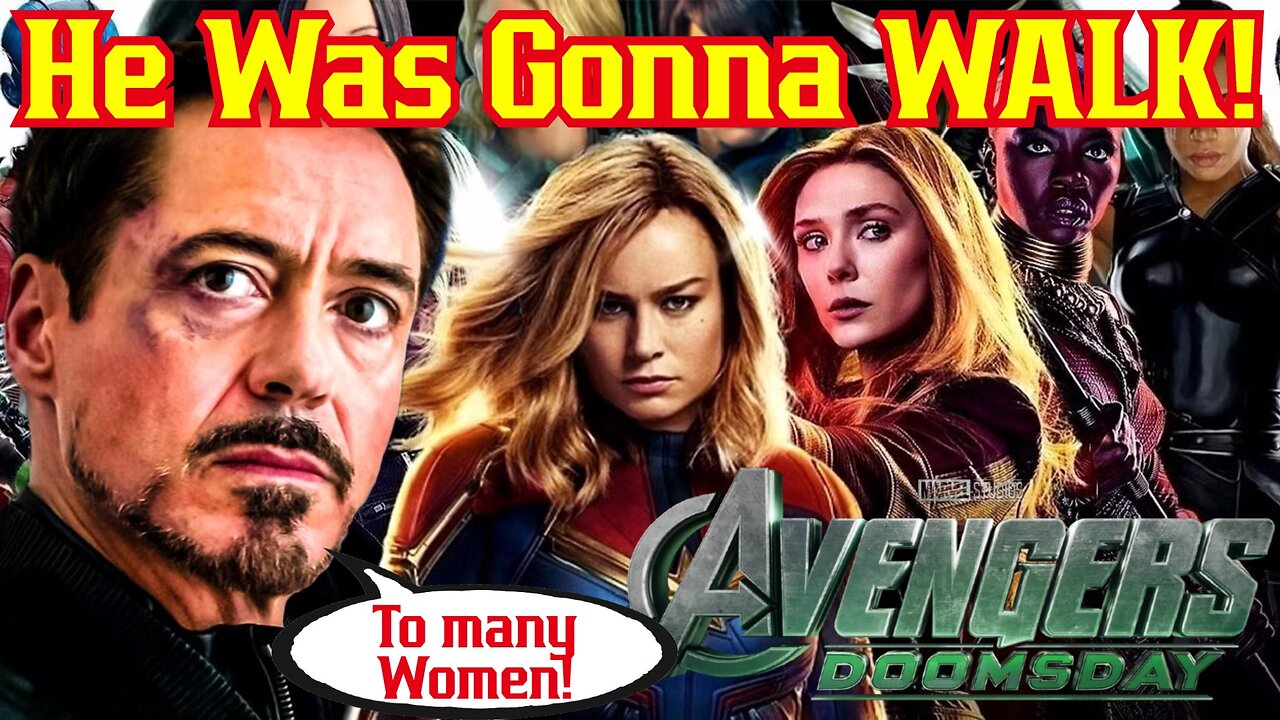Marvel's Ironman Threatens To QUITE Over Script For Avengers Doomsday! Robert Downey Jr., Deadpool