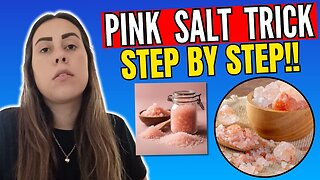 PINK SALT TRICK - (( STEP BY STEP!! )) - PINK SALT TRICK FOR WEIGHT LOSS - VIRAL PINK SALT TRICK
