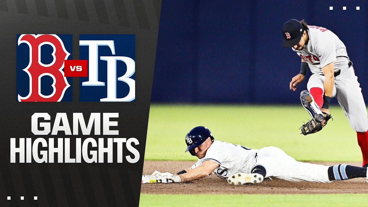 Red Sox vs. Rays Game Highlights (4/14/25) | MLB Highlights