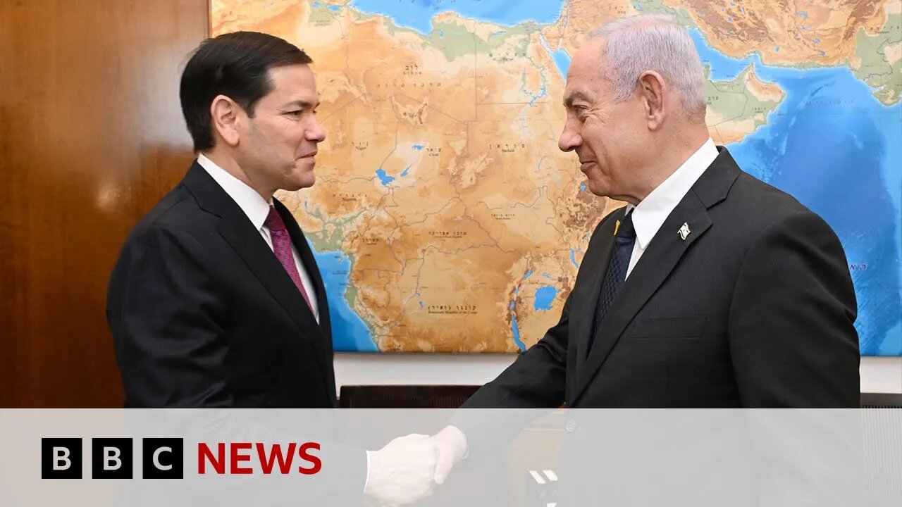 Benjamin Netanyahu thanks US for 'enduring alliance' | BBC News