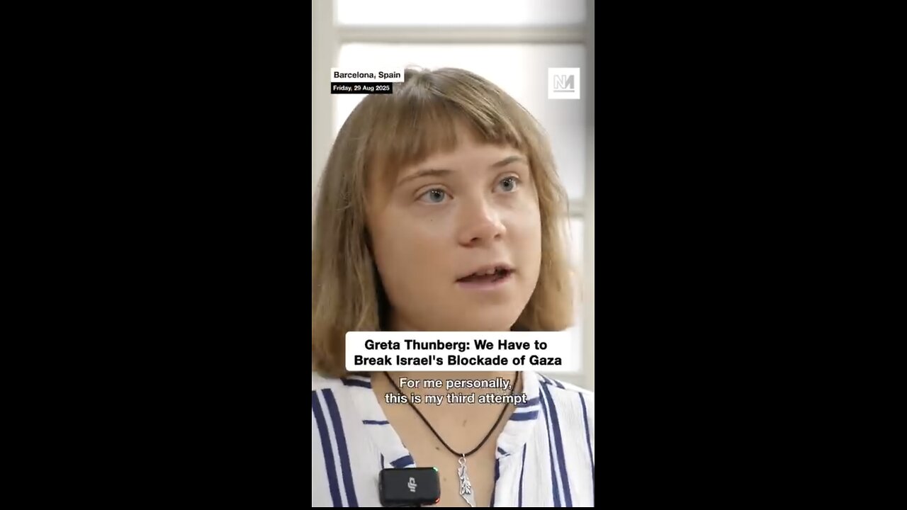 Greta Thunberg Her Third Attempt | Break Gaza seige