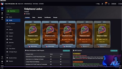 VOD Twitch #27 Enfin ma license de Classe C en Oval et en Dirt Road !