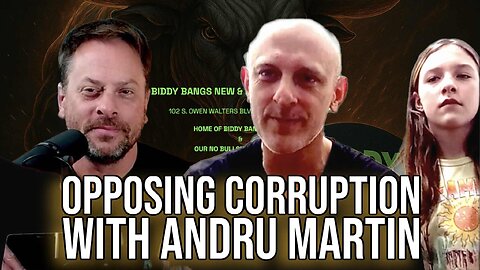 Opposing Corruption with Andru Martin | Interview
