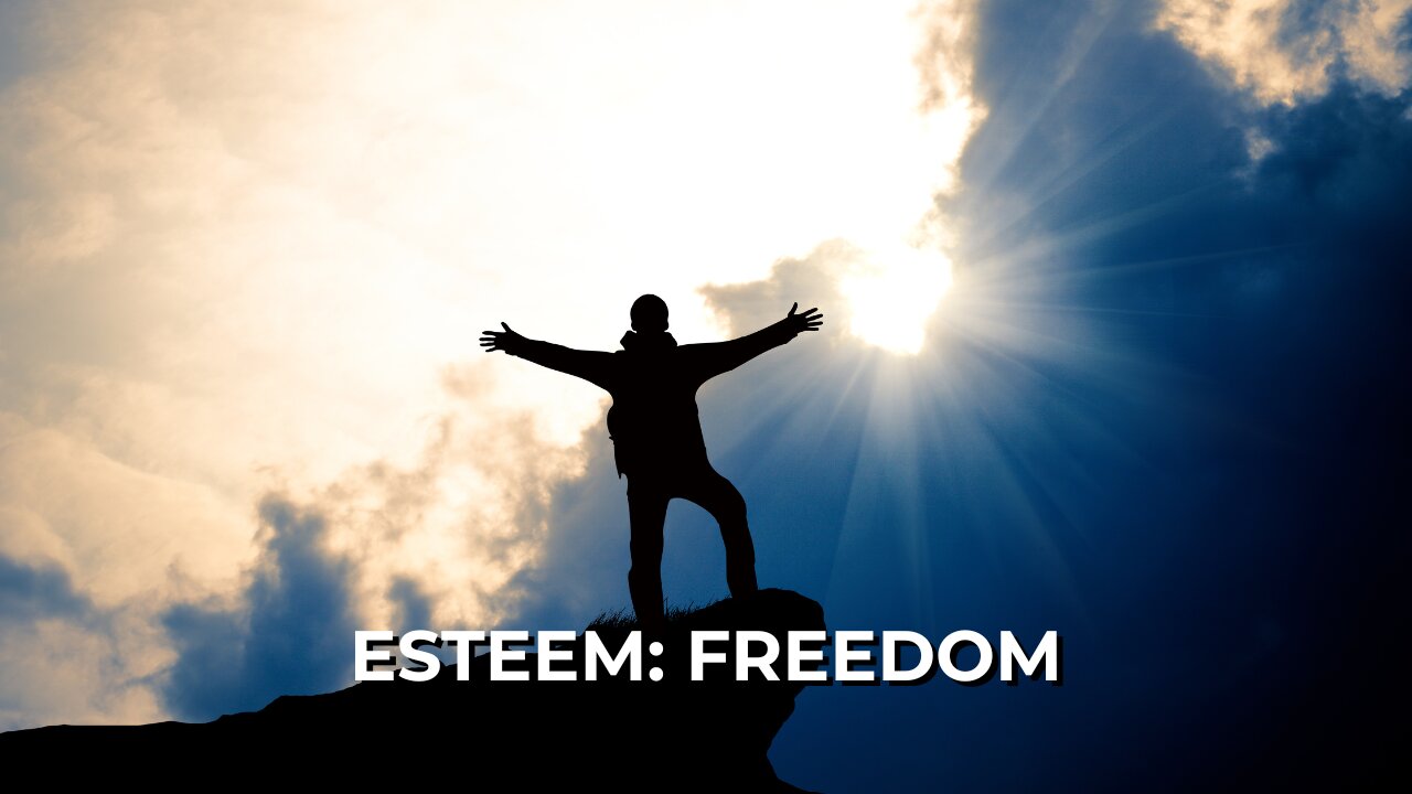 LOG#74 – Maslow: Esteem - Freedom