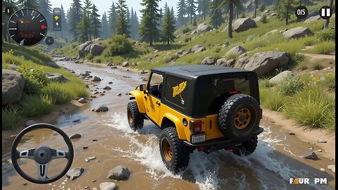 Extreme Off-Road Jeep Adventure | Water Crossing & Rocky Trails Driving